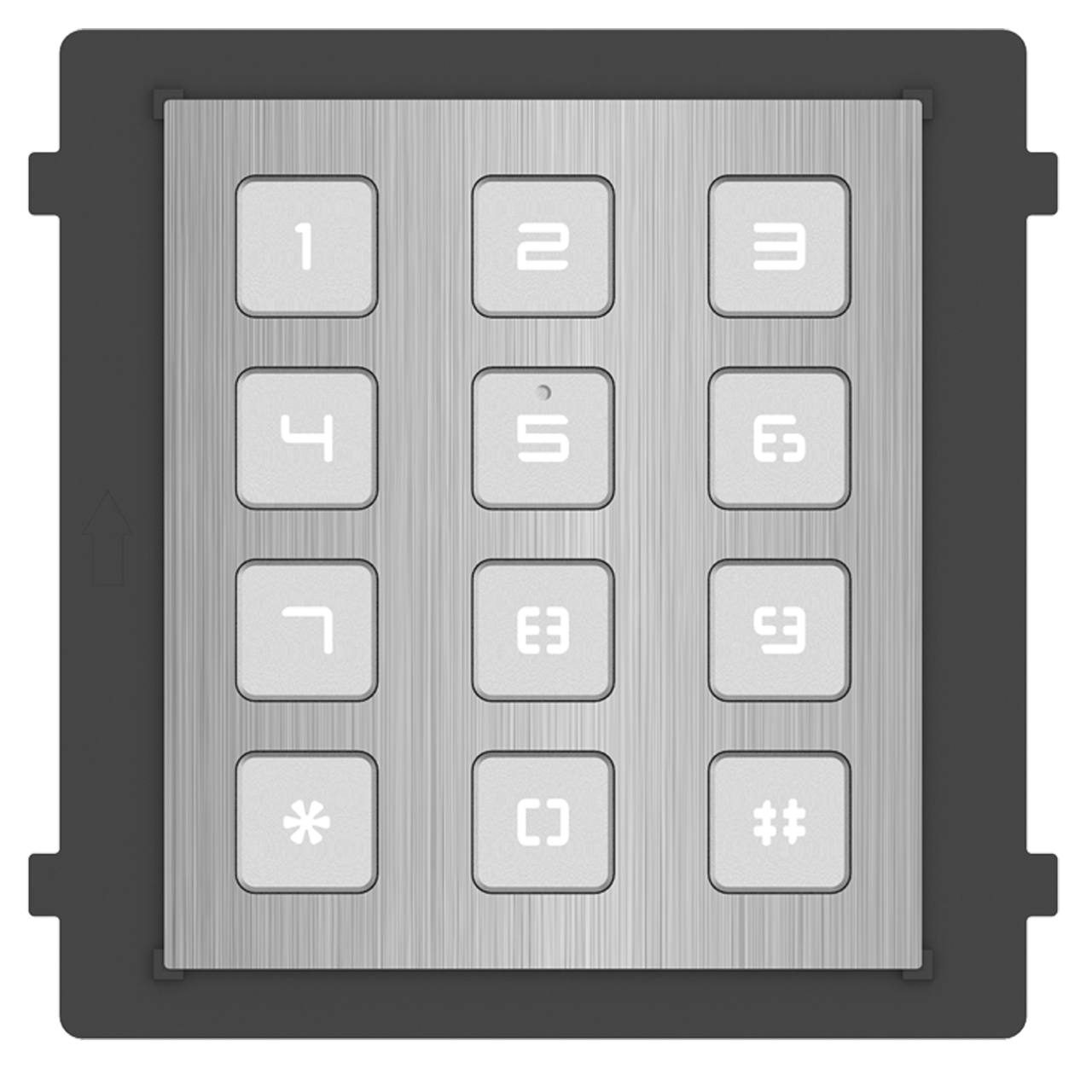 HikVision DS-KD-KP/S Stainless Steel Keypad Module - Medway Security ...