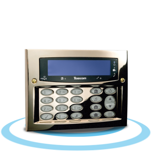 Texecom Premier Elite Polished Brass FMK Keypad DBD-0122