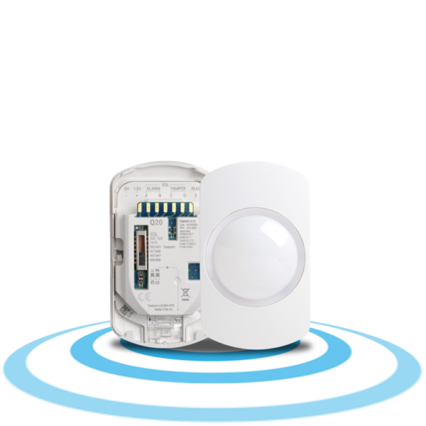 Texecom Ricochet Wireless Q20-W Capture 20m Quad PIR Detector GDB-0001