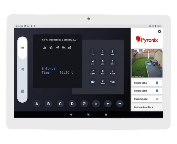 Pyronix Android Tablet for Enforcer Alarm System V11 ENF-TABLET