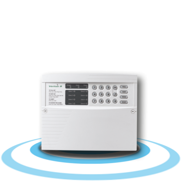 Texecom Veritas 8 Control Panel On Board Keypad CFA-0001