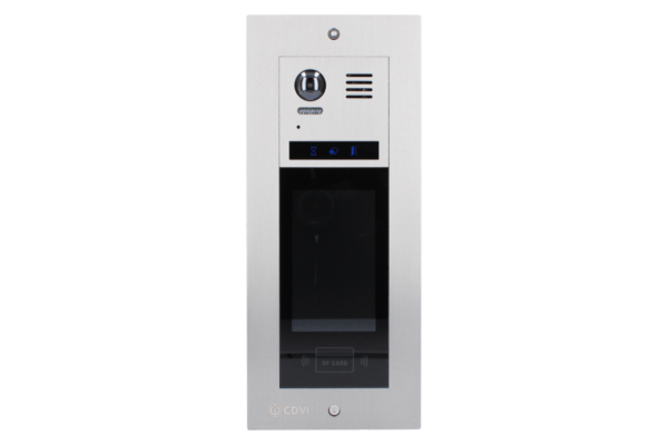 CDVI CDV-T5F 2EASY 2-Wire touchscreen video door station, flush mount