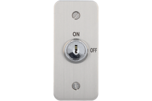 CDVI KEY-ASMAKA Surface architrave key switch, 2-position, maintained, keyed alike