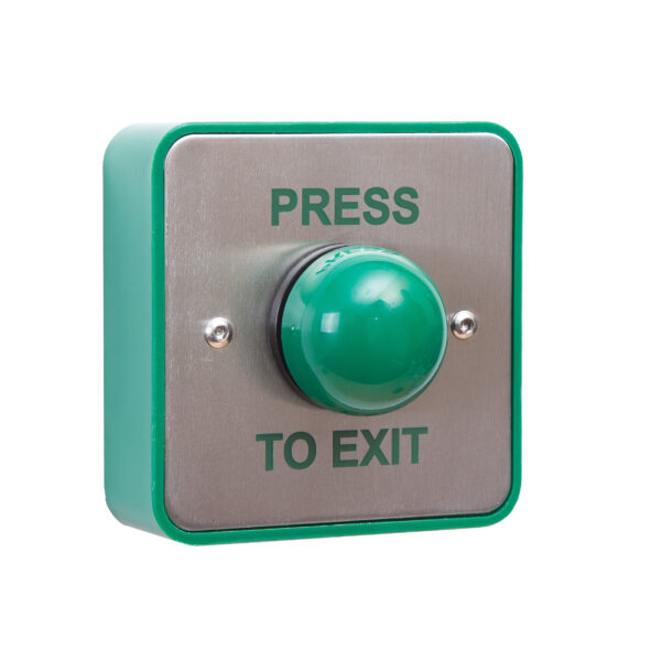 RGL EBGBWOC02 Stainless Steel With Large Green Button (Without Collar)